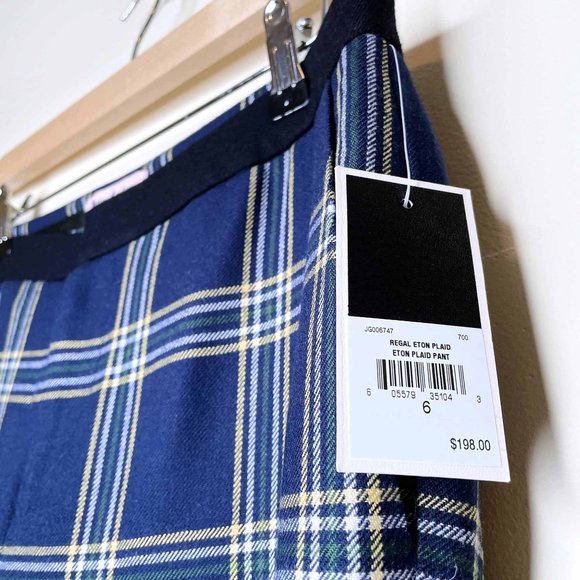 Juicy Couture Eton wool-blend plaid pants - Picture 5 of 11